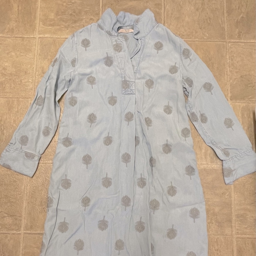 Soft Surroundings Denim Tunic